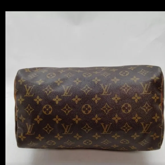 Louis Vuitton SPEEDY 30 Brown Monogram Bag - Picture 13 of 13